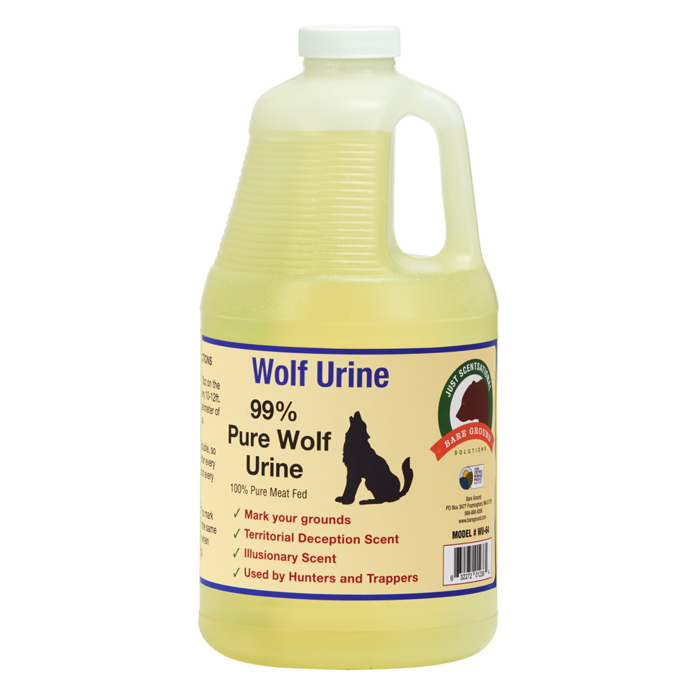 Just Scentsational Wolf Urine Predator Scent, 64 Oz MPN:WU-64