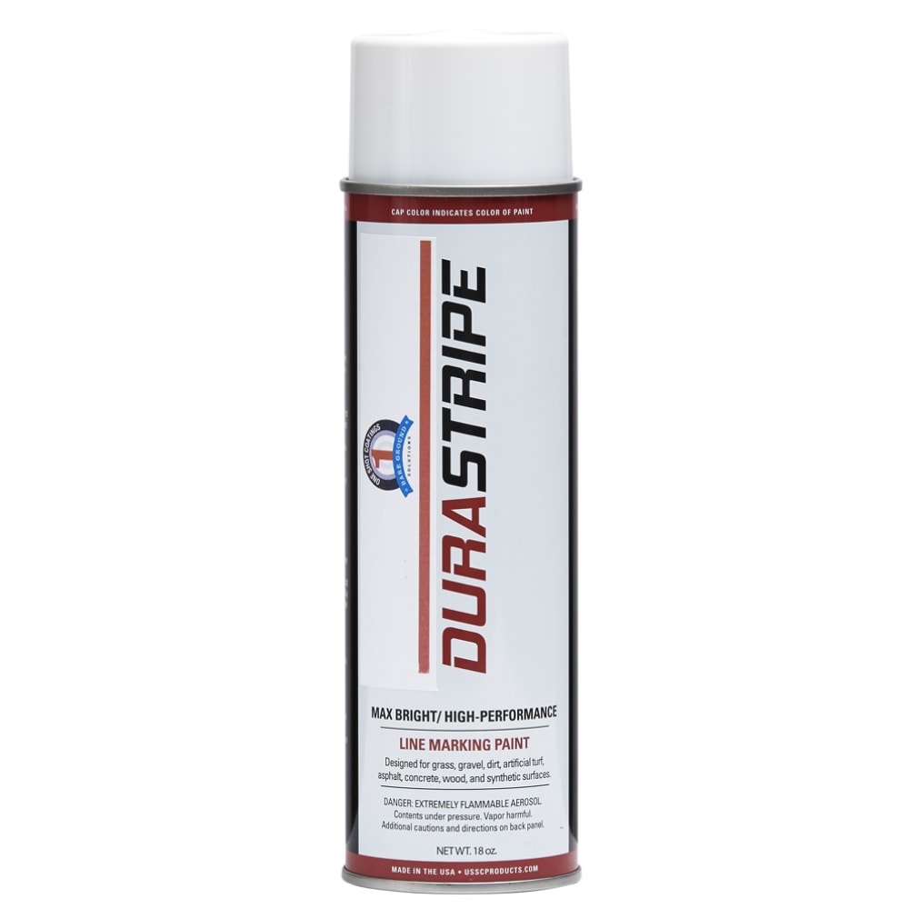 Bare Ground Solutions 1 Shot DuraStripe Aerosol Traffic Paint, 18 Oz, Yellow MPN:1S-ATP