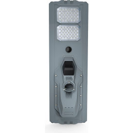 eLEDing® Starship Solar Street Light 200W 6000-6500K 6500 Lumens Gray MJ-SSO200
