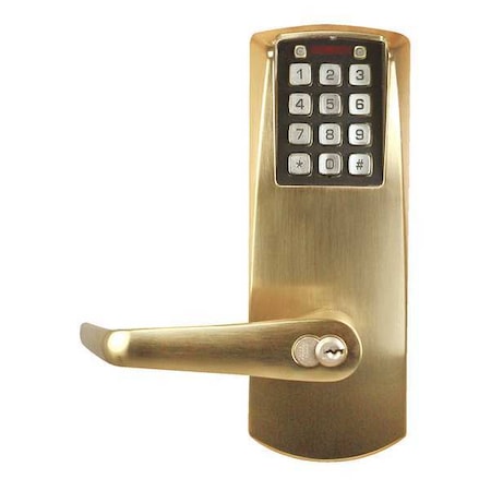 Deadbolt Lock, For Best Core, Satin Brass MPN:E2067BLL60641