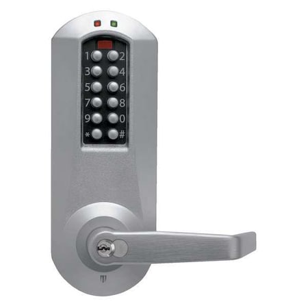 Electronic Lock, Satin Chrome, 12 Button MPN:E5031SWL626-41
