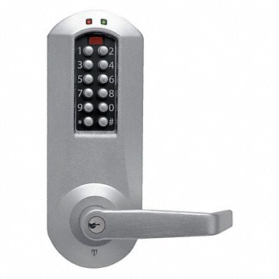 Electronic Lock Satin Chrome 12 Button MPN:E5067XSWL626D41