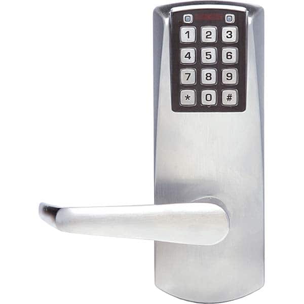 Lever Locksets; Type: Entrance; Door Thickness: 1-3/4; Back Set: 2-3/4; For Use With: Commercial Doors; Finish/Coating: Satin Chrome; Material: Steel; Material: Steel; Door Thickness: 1-3/4; Lockset Grade: Grade 1; Cylinder Type: MPN:E2066LL-626-41