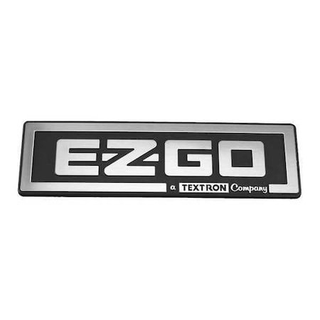 Name Plate in Chrome MPN:71037G01