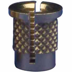 2-56 Reverse Slot Press Insert - Brass - 260-002-Rs 260-002-RS - Pkg Qty 50