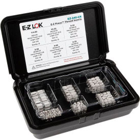 E-Z Lok™ E-Z Press™ Threaded Insert Assortment Kit Flush SS 2-56 to 1/4-20 EZ-240-CR