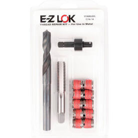 E-Z Lok™ Thread Repair Kit For Metal Standard Wall Stainless Steel 7/16-14 x 5/8-11 EZ-303-7