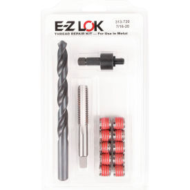 E-Z Lok™ Thread Repair Kit For Metal Thin Wall Stainless Steel 7/16-20 x 9/16-18 EZ-313-720