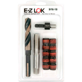 E-Z LOK™ Thread Repair Kit for Metal - Standard Wall - 9/16-18 x 3/4-10 - EZ-329-918 EZ-329-918