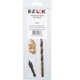 E-Z Knife™ Threaded Insert Installation Kit for Hard Wood - Brass - 8-32 - EZ-400-008 EZ-400-008