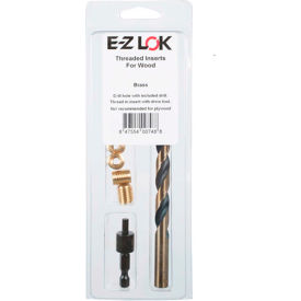 E-Z Knife™ Threaded Insert Installation Kit for Hard Wood - Brass - 10-24 - EZ-400-3 EZ-400-3