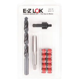 E-Z Lok™ Thread Repair Kit For Metal Standard Wall Stainless Steel M10-1.5 x 9/16-12 EZ-653-10