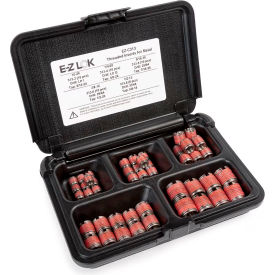 E-Z Lok™ Threaded Insert Assortment Kit For Metal Thin Wall 303 Stainless 10-24 to 1/2-13 EZ-C313