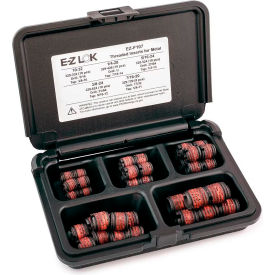 E-Z Lok™ Threaded Insert Assortment Kit For Metal Carbon Steel 10-32 to 7/16-20 EZ-F107