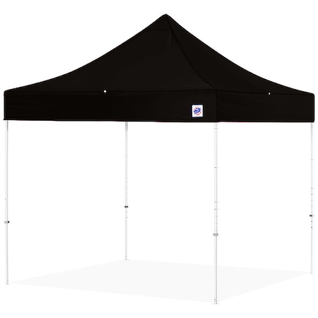 Portable Shelter, Black, 8 ft W, 8 ft L MPN:EC3STL08KFWHTBK