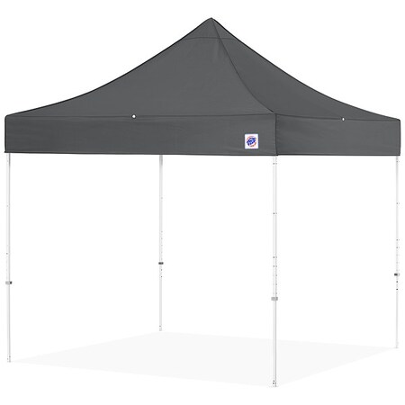 Portable Shelter, Gray, 8 ft W, 8 ft L MPN:EC3STL08KFWHTSG