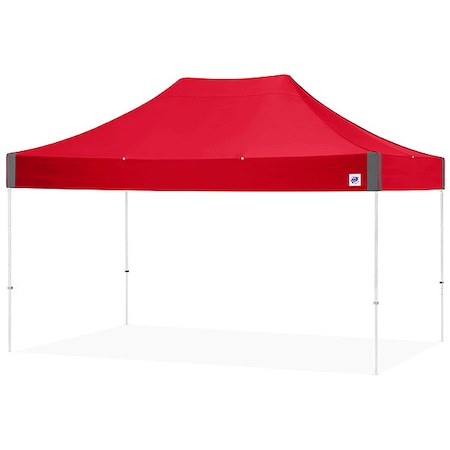 Portable Shelter, Red, 10 ft W, 15 ft L MPN:EC3STL15KFWHTMCRD