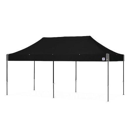 Portable Shelter, 20 ft L, Polyester MPN:EC3STL20KFBKTMCBK