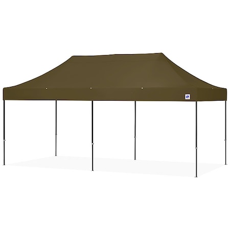 Portable Shelter, Green, 10 ft W, 20 ft L MPN:EC3STL20KFBKTMCOD