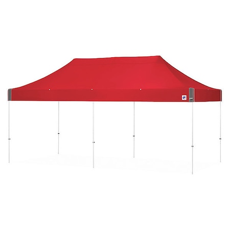 Portable Shelter, 20 ft L, Polyester MPN:EC3STL20KFWHTVMCRD