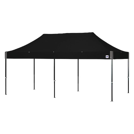 Portable Shelter, 20 ft L, Polyester MPN:END3ABK20VTKMCBK