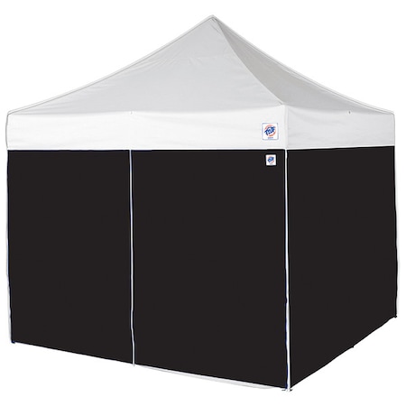 Sidewall, Black, 10 ft W, 10 ft H MPN:SR104TCBK04