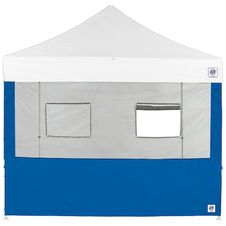 Food Booth Sidewall, Blue, 10 ft W, 10 ft H MPN:SW3FB10FXTRB