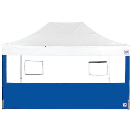 Food Booth Sidewall, Blue, 15 ft W, 15 ft H MPN:SW3FB15FXTRB