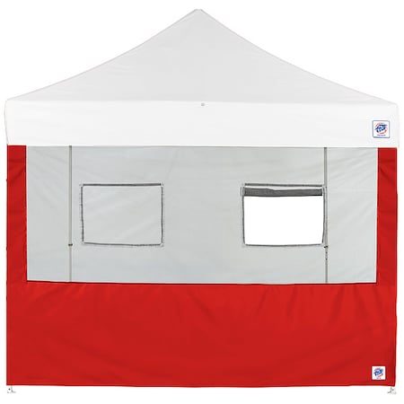 Food Booth Sidewall, Red, 8 ft W, 8 ft H MPN:SW3FB8FXTMC2WRD
