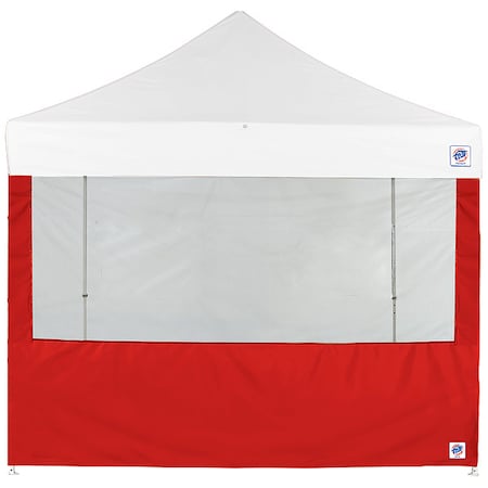 Food Booth Sidewall, Red, 8 ft W, 8 ft H MPN:SW3FB8FXTRD