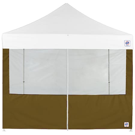 Food Booth Middle Zipper Sidewall, Green MPN:SW3FBFXTM10OD