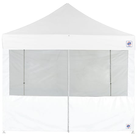 Food Booth Middle Zipper Sidewall, White MPN:SW3FBFXTM10WH
