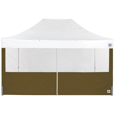 Food Booth Middle Zipper Sidewall, Green MPN:SW3FBFXTM15OD