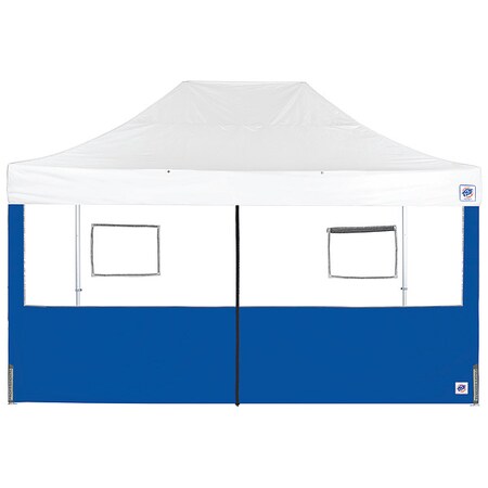 Food Booth Middle Zipper Sidewall, Blue MPN:SW3FBFXTM15RB