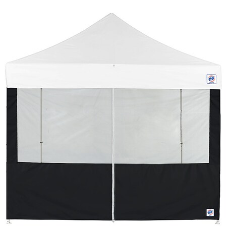 Food Booth Middle Zipper Sidewall, Black MPN:SW3FBFXTM8BK
