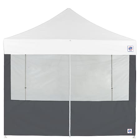 Food Booth Middle Zipper Sidewall, Gray MPN:SW3FBFXTM8SG