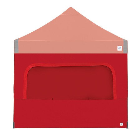 Sidewall, Red, 10 ft W, 10 ft H MPN:SW3MW10PNSL
