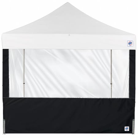Panorama Sidewall, Black, 8 ft W, 8 ft H MPN:SW3P8FXTBK