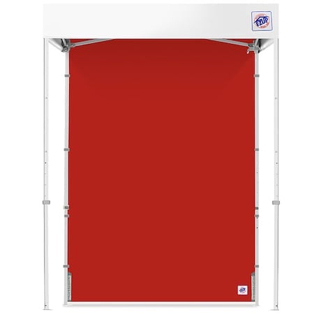 Sidewall, Red, 5 ft W, 5 ft H MPN:SW5TCRD