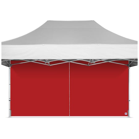 Middle Zipper Sidewall, Red, 15 ft H MPN:SWEND3FXTMZ15RD