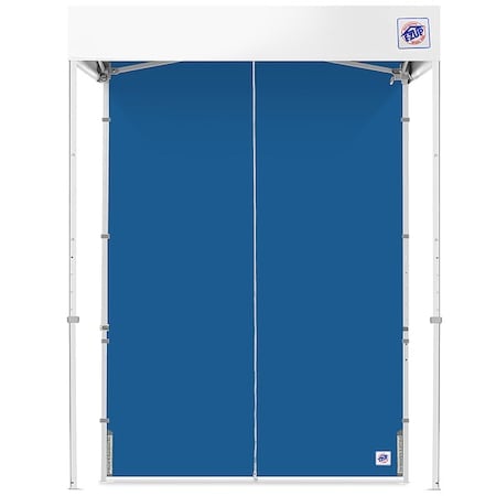 Middle Zipper Sidewall, Blue, 5 ft H MPN:SWM5TCRB