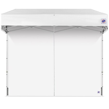 Middle Zipper Sidewall, White, 8 ft H MPN:SWP3FXTM8WH