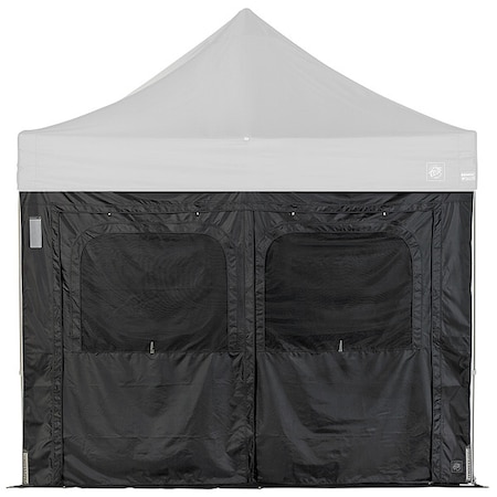 Sidewall, Black, 10 ft W, 10 ft H MPN:SWPRO3FXTDWF10BK