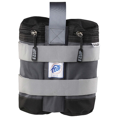 Recreational Weight Bag, Gray, 11 in H, PK4 MPN:WB3SGBK4