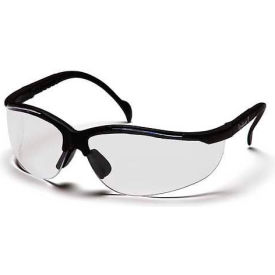 Venture Ii® Safety Glasses Clear Anti-Fog Lens Black Frame SB1810ST - Pkg Qty 12