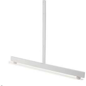 Rectangular Tubing Leg For Grid Panel - Semi-Gloss White GL24/W - Pkg Qty 12