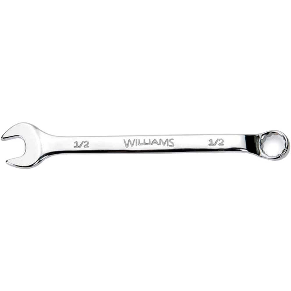 Combination Wrenches, Size (Inch): 1 , Type: Combination Wrench , Finish: Polished Chrome , Head Type: Combination, Offset , Box End Type: 12-Point  MPN:JHW11962