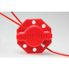 Accuform KDD637 Stopout® Twist 'N Lock Cinch Lockout Hasp Plastic KDD637