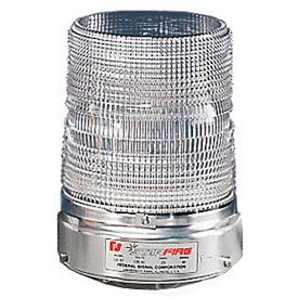 Federal Signal 131ST-012-024C Strobe 12-24VDC Pipe Mount Clear 131ST-012-024C