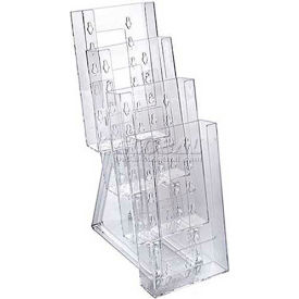 Approved 252306 4-Tier Tri-Fold Size Countertop Brochure Holder 4.5